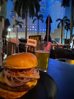  at Burger Meister in Miami Beach