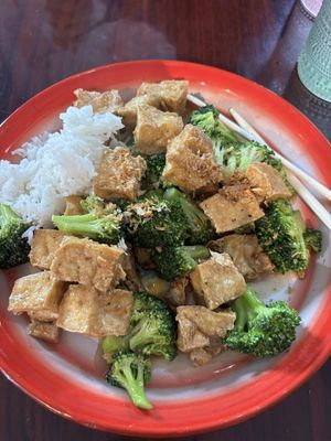  Broccoli with tofu  at Daughter Thai in Lovettsville