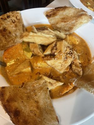 Massaman banana curry  at Araya's Place - University District in Seattle