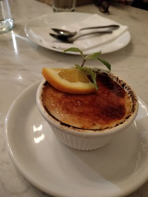 The creme brulee - amazing at Araya's Place - University District in Seattle