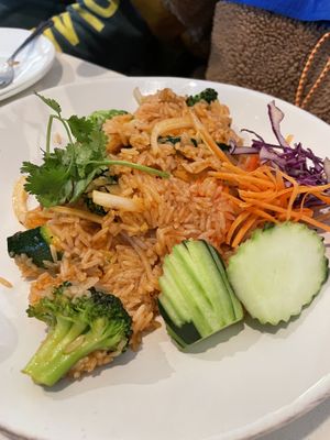 Thai fried rice   at Araya's Place - University District in Seattle