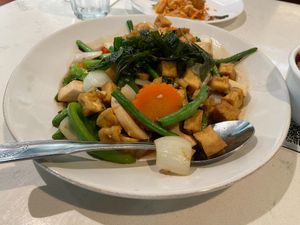 Lemongrass Stir Fry at Araya's Place - University District in Seattle