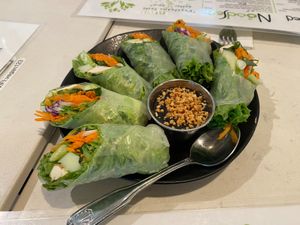 Fresh Spring Rolls at Araya's Place - University District in Seattle