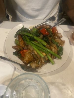 A noodle dish  at Araya's Place - University District in Seattle