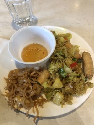 Lunch buffet at Araya's Place - University District in Seattle