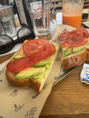 Nothing special but was good  at SANTA coffee in Malaga