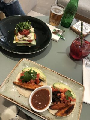 Lasagna and Tacos  at Manuka - Marina Banus in Marbella