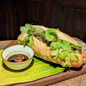 Vegetarian Banh Mi at Paper Rice in East Singapore