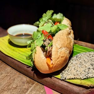 Vegetarian Banh Mi at Paper Rice in East Singapore