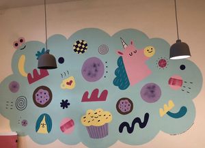   at Unicorn Bake Shop in Portland