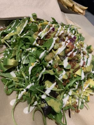 Notyo Salad at Green Seed Vegan in Houston