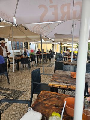 Outside at Art'aska in Silves