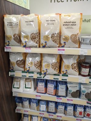 Soya chunks at Holland & Barrett in Cork