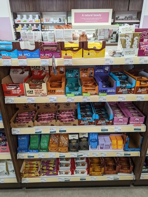 Plenty vegan chocolate options at Holland & Barrett in Cork