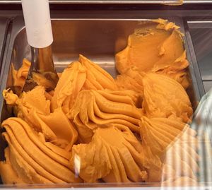 Pumpkin sorbet  at Django in Athens