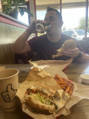   at Nice Burger in Stanton