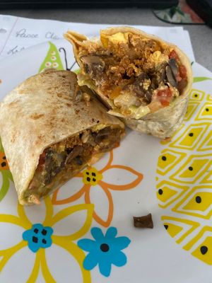 Breakfast burrito   at Nice Burger in Stanton