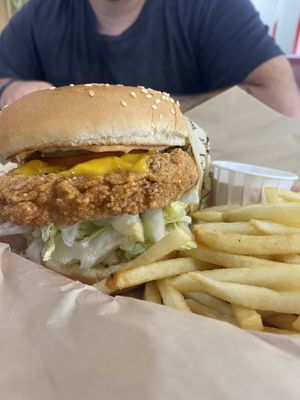 Chicken Sandwich  at Nice Burger in Stanton