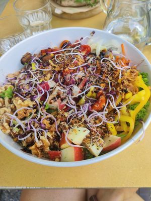 Insalatona at River Oglio Bike Bar in Darfo Boario Terme