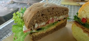 Panino River at River Oglio Bike Bar in Darfo Boario Terme