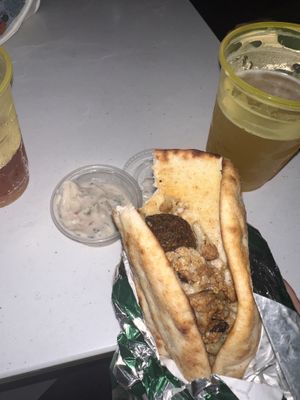 Shawarma   at Disneyland - Shawarma Palace - Food Stand in Anaheim