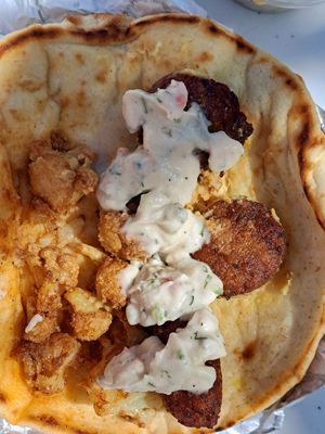  at Disneyland - Shawarma Palace - Food Stand in Anaheim