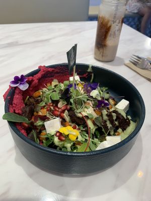 ‘Lamb’ salad   at Cafe Vianee in Miranda