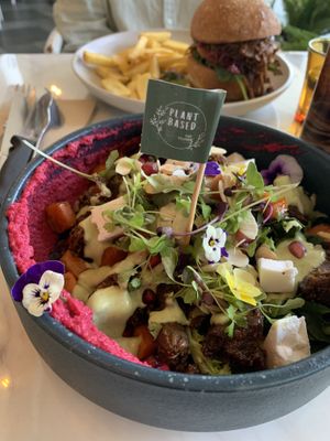 ‘Lamb’ salad   at Cafe Vianee in Miranda