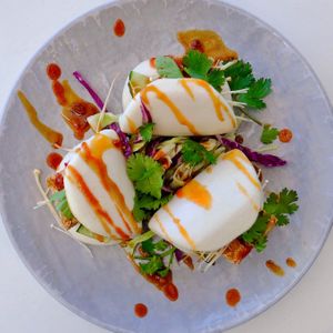 Bao buns at North Beach Deli in North Beach