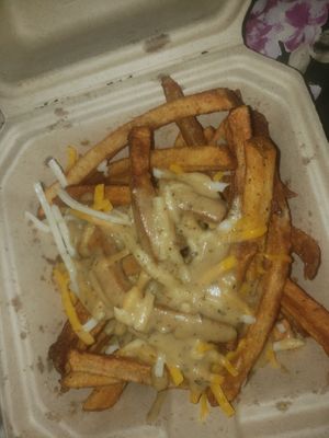 Poutine at Sweet Pea Cafe in Tallahassee