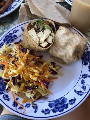 Tofu Caesar wrap   at Sweet Pea Cafe in Tallahassee