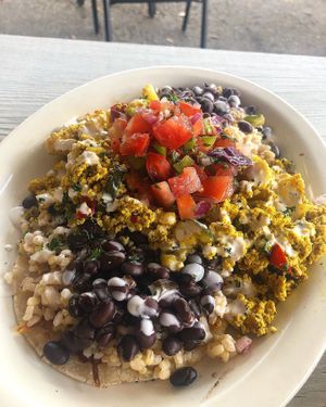 Huevos Rancheros   at Sweet Pea Cafe in Tallahassee