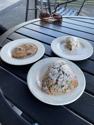 Dessert selection   at Sweet Pea Cafe in Tallahassee