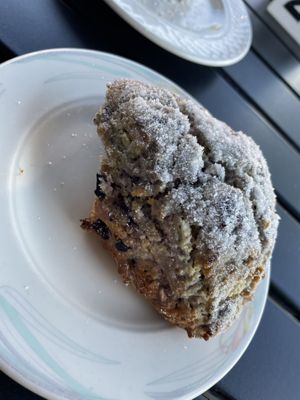 Blueberry scone  at Sweet Pea Cafe in Tallahassee
