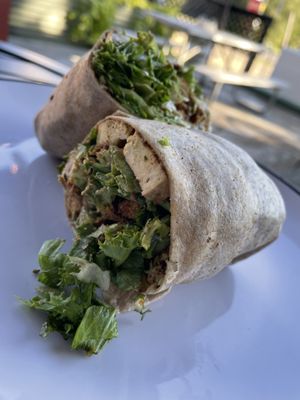 Caesar wrap  at Sweet Pea Cafe in Tallahassee
