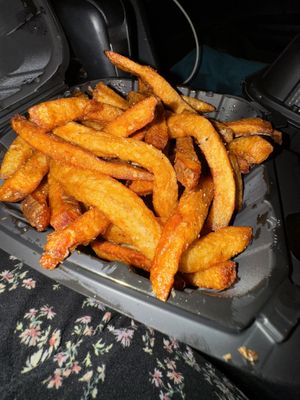French fries   at Sweet Pea Cafe in Tallahassee