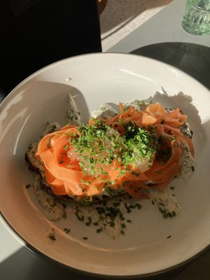 lax bread   at Kaffeemacherei in Frankfurt