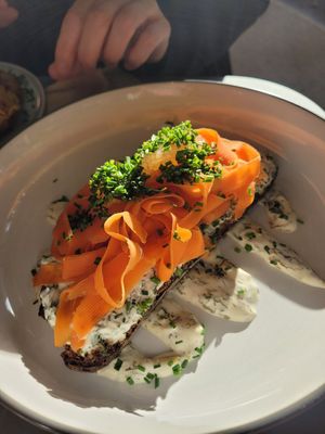 Lachsbrot at Kaffeemacherei in Frankfurt