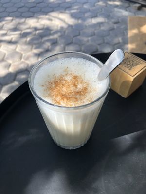 Iced chai latte   at Kaffeemacherei in Frankfurt