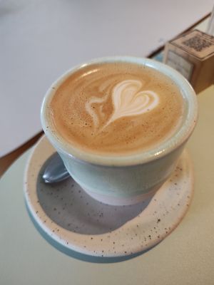 Doppelter Cappuccino at Kaffeemacherei in Frankfurt