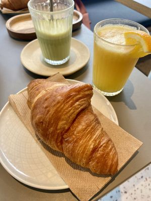 Croissant   at Kaffeemacherei in Frankfurt