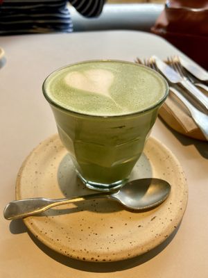 Matcha Latte  at Kaffeemacherei in Frankfurt