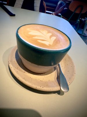 Best cappuccino in a good while! at Kaffeemacherei in Frankfurt