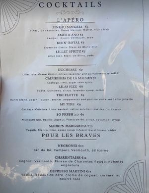  at La Tribu in Ile-de-re