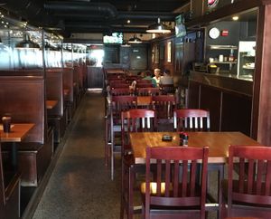 Dining area at Buster's On 28th in Minneapolis