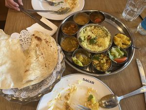 Vegan Thali  at Sagar Vegan & Vegetarian Restaurant - Leicester Square in South West London