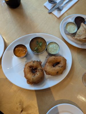 Donuts at Sagar Vegan & Vegetarian Restaurant - Leicester Square in South West London