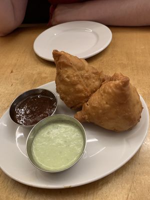 Samosa   at Sagar Vegan & Vegetarian Restaurant - Leicester Square in South West London