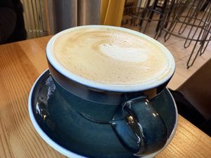 oat milk coffee latté  at Picknick in Coburg