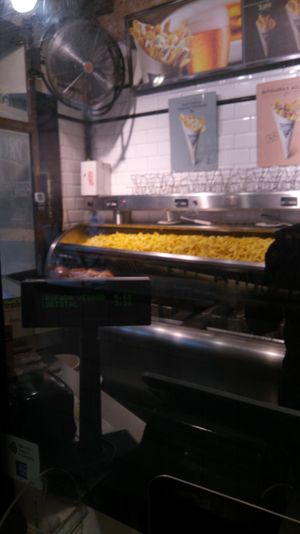 Reservoir of gold at Las Fritas in Barcelona